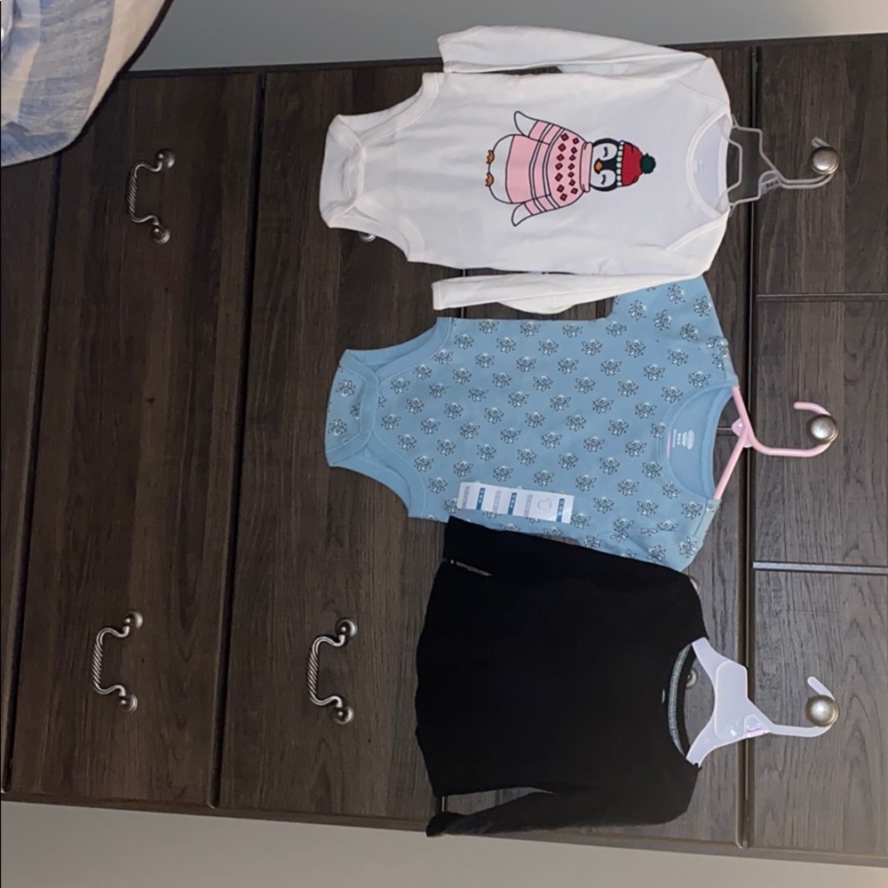 3 Baby girls 12-18 months shirts